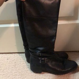 Ralph lauren leather riding boots